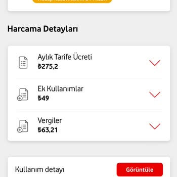 Vodafone Fatura Karışıklığı: 35 TL'lik Paket 49 TL Yansıdı
