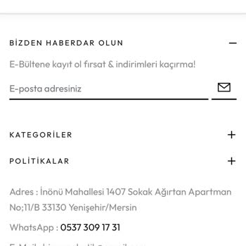 Bianca Butik'te Kargosuz Alışveriş Hayal Kırıklığı