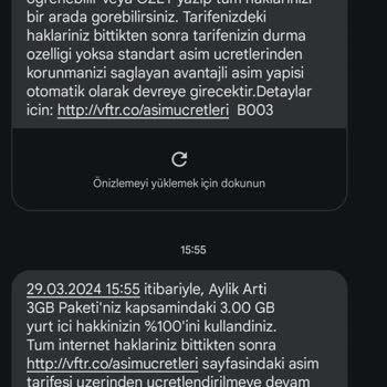 Vodafone Yalan Dolan SMS