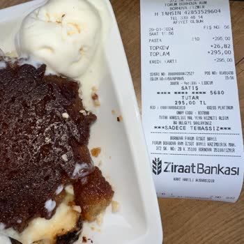 Özsüt İzmir Forum Bornova Yanık Gelen Sipariş.