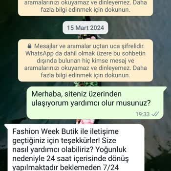 Fashion Week Butik Ekstra Aldığı Ücretler Ve Ürün Kalitesizliği