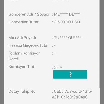 Garanti BBVA Para Transferi Döviz