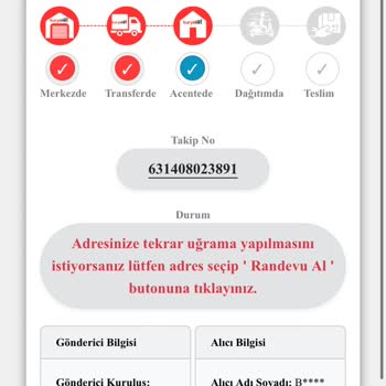 Kuryenet Kargo Sorunu Ve Adres Sorunu
