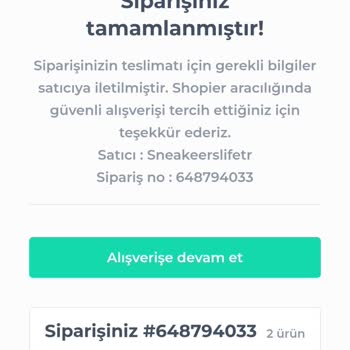 Sneakerslife.tr Para İadesi Yapılması