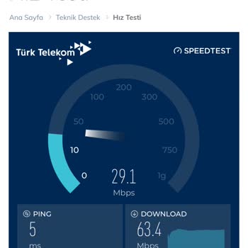Türk Telekom Fiber Hız Sorunu