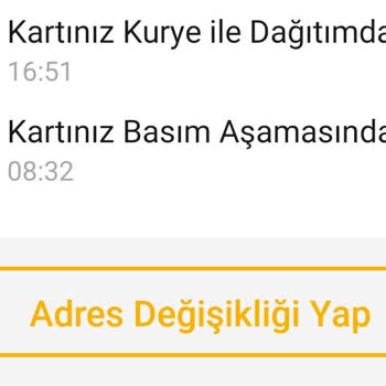 VakıfBank Kredi Kartı Kurye Sorunu