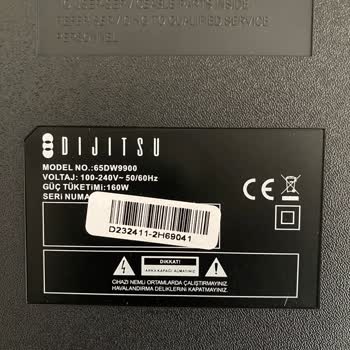 BİM 'den Alınan TV Kırık Çıktı