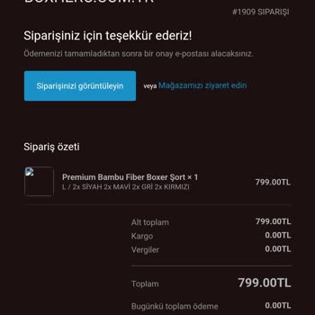 Boxhero.com Ürünleri Göndermiyor.