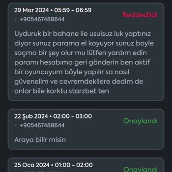 Starzbet'te Beklenmedik Çekim Sorunu