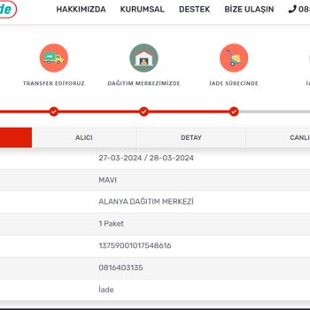 KARGOMsende Kargo Teslimatında Yaşanan Zorluk Ve İletişim Sorunları