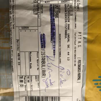 PTT Kargo İade Edilen Kargo