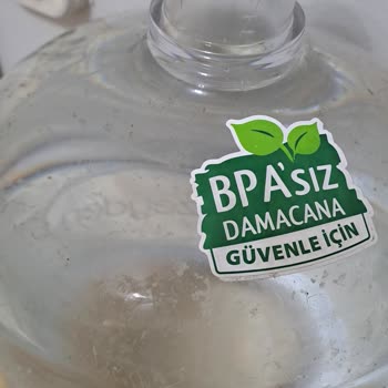 Getir'den Aldığımız Kuzeyden Damacana Suyun Hijyen Sorunu