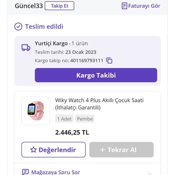 Wiky Watch Malının Arkasında Durmuyor.