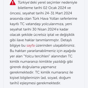 Türk Hava Yolları İade'mi Yapmadı Mağdurum.