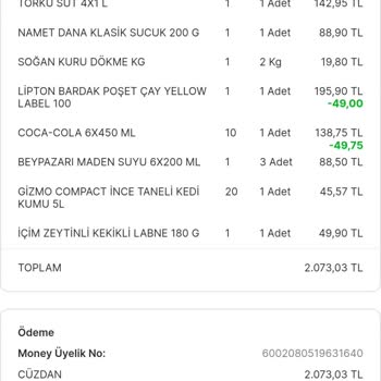 Migros Sanal Market 100 TL Çaktırmadan Fazla Para Çekmesi