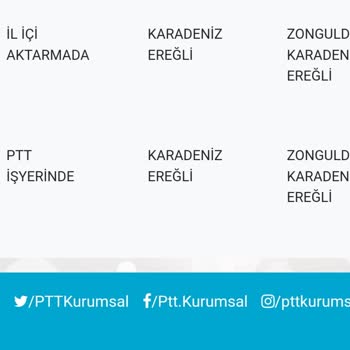 Kdz. Ereğli PTT Kargo Tembelliği