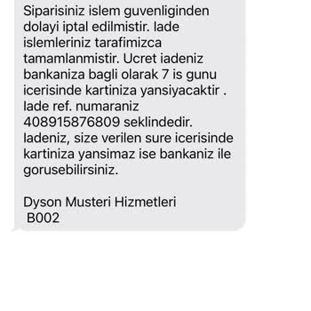 Dyson Stok Sorunu