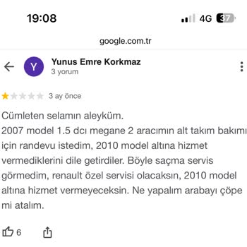 Rentaş Özel Renault Ve Dacia Servisi Sahte Yedek Parça Kullanıyor