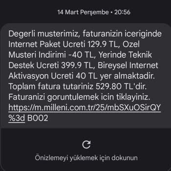 Millenicom İnternet Kesintisi Ve Haksız Fatura Mağduriyeti