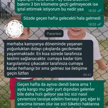 Sanal Yağ Market Ürünün Kargoya Verilmemesi