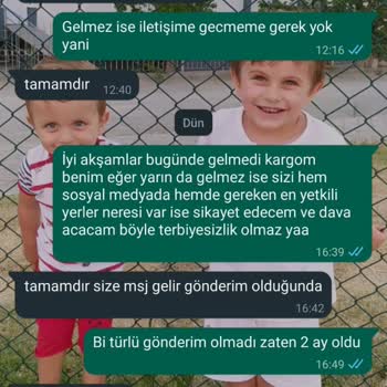 Sanal Yağ Market Ürünün Kargoya Verilmemesi