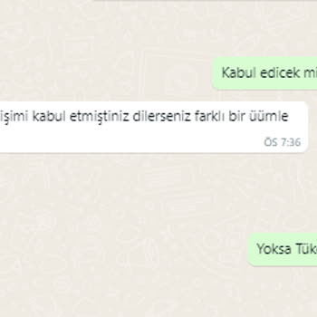 Pino Butik Firma Prensipleri Nedeniyle İade Talebi Kabul Etmiyorlarmış