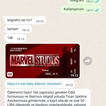 Marvel Diye Bir İşletme