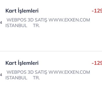 Exxen Onayım Dışında 129 TL Nasıl Çekiyor?