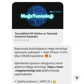 Yükselen İletişim (yukselen_iletisim) Çekiliş Vaadiyle Hayal Kırıklığı