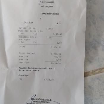 3-4 Defa Giyilen Yeni Nike Ayakkabının Açılması