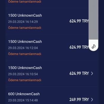Midasbuy Uce İptal 4 Adet Hesabım Blokeli