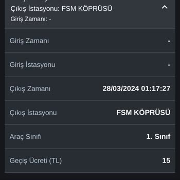 HGS Geçmediğim Halde Benim Üzerimden Para Çekimi Yapmıştır