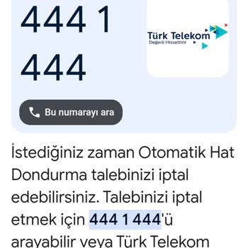 Türk Telekom Müşteri Temsilcisine Bağlanamıyoruz Tuşlama İşlemi İle