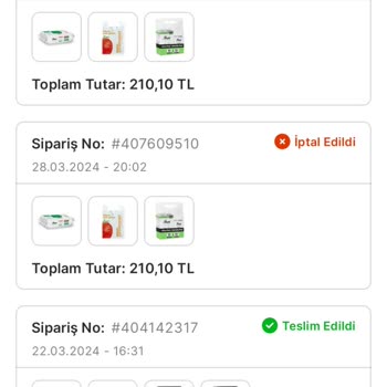 Migros Verilen Siparişi Göndermeyi Beceremiyor