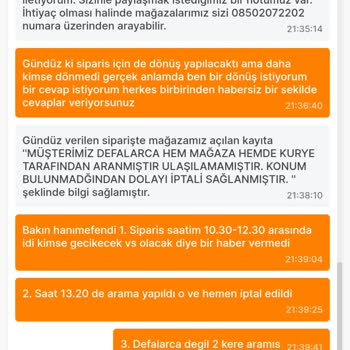 Migros Verilen Siparişi Göndermeyi Beceremiyor