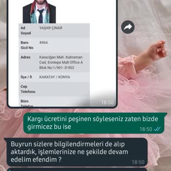 Konya Barosu Avukat İsmiyle Yanıltıcı İş Teklifi