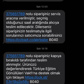 Çiçek Sepeti Siparişinin Teslim Edilmediği Halde Edilmemesi