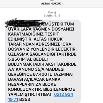 Devlet Kurumları Ve STK'lar Adıyla Dolandırıcılık Bana Atılan Bu Mesajdan Da Sorumlu Değilim.
