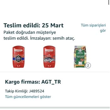 Amazon Kargolara AGT Kurye Teslim Etmeden Teslim Ettim Diyor