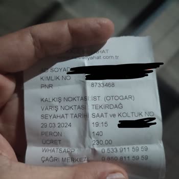 Kale Seyahat 1 Saat Boyunca Araç İçinde Bekletildik