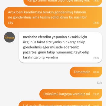 Trendyol Eksik Ürün Gönderimi Yapılmadı
