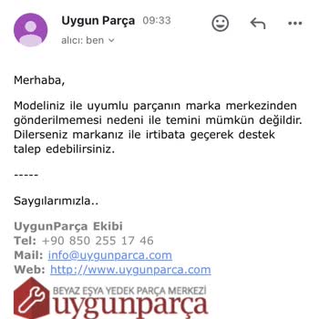 Silverline Fırın Yedek Parça Üretmiyorum Diyor.!