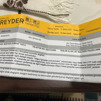 Greyder Değişim Yapılmadı! Mağdurum!