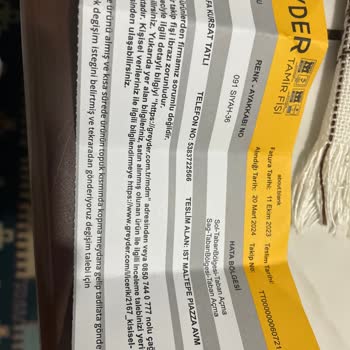 Greyder Değişim Yapılmadı! Mağdurum!