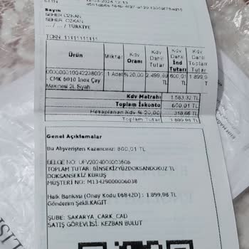 English Home Sorunlu İnox Çay Makinesi