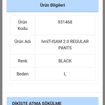 Hummel Defolu Ürün Satıp Arkasında Durmuyor. Hummel Pişmanlıktır.
