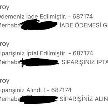 Troy Apple Sebepsiz Sipariş İptal Ediyor
