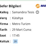 Metro Turizm - İstanbul/Samandıra Tesisleri