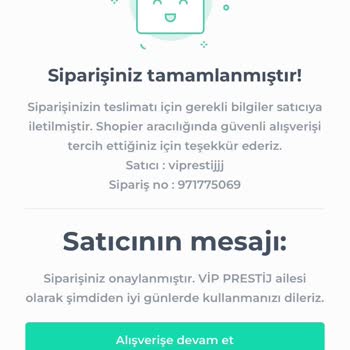 Vip Prestij (viprestijj) Ücret İadesi Talebi
