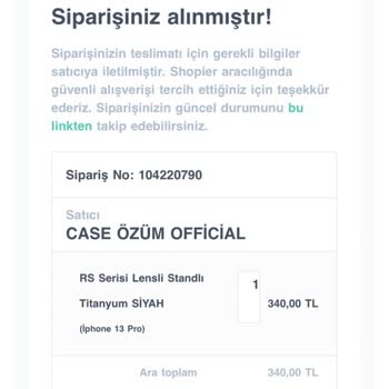 Case Özüm Official Shopier Alakasız Ürün Gönderimi! Lütfen Yardımcı Olun.